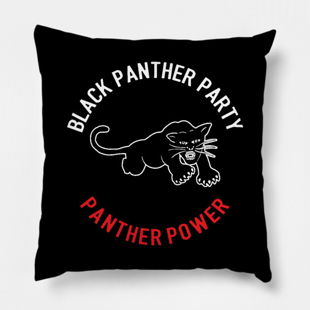 The Black Panther Party, Black History, Black Lives Matter, Civil Rights Pillow by UrbanLifeApparel