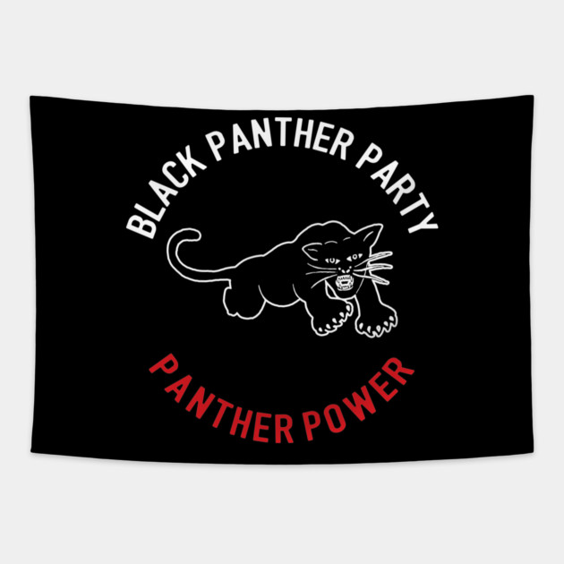 The Black Panther Party, Black History, Black Lives Matter, Civil Rights Tapestry by UrbanLifeApparel