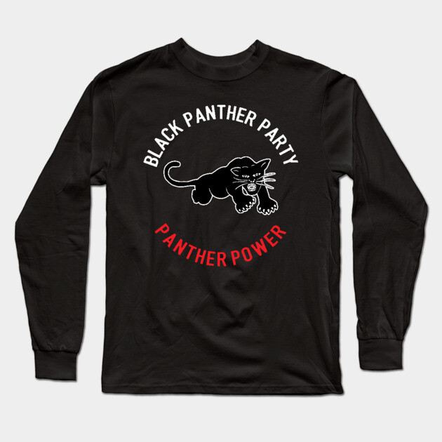 The Black Panther Party, Black History, Black Lives Matter, Civil Rights Long Sleeve T-Shirt by UrbanLifeApparel