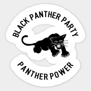 The Black Panther Party, Black History, Black Lives Matter, Civil Rights Sticker