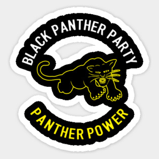 The Black Panther Party, Black History, Black Lives Matter, Civil Rights Sticker