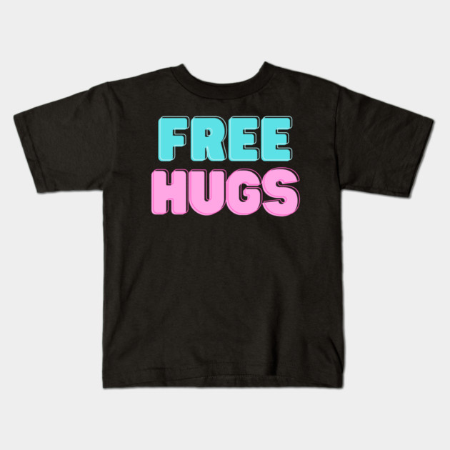 Free Hugs Kids T-Shirt by Litehouse Tees