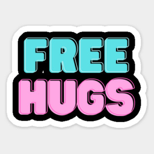 Free Hugs Magnet