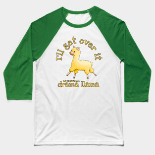 Drama llama Baseball T-Shirt