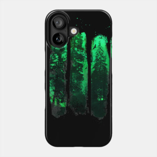 Green Trees Phone Case