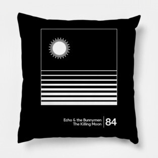 The Killing Moon / Minimalist Style Graphic Artwork Pillow