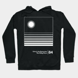 The Killing Moon / Minimalist Style Graphic Artwork Hoodie