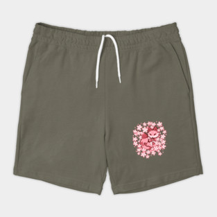 Cherry Blossom Fox Shorts