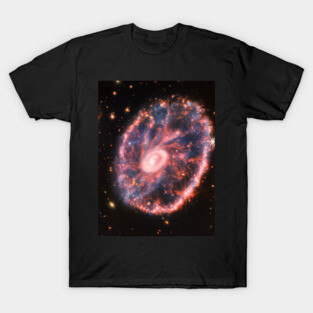 James Webb Space Telescope Deep Field Cartwheel Galaxy T-Shirt
