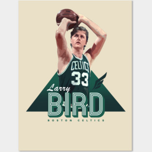 Larry Bird Posters and Art