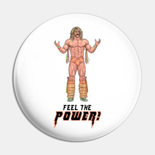 Feel The Power! Pin