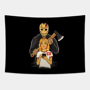 Horror Movie: One New Follower Tapestry