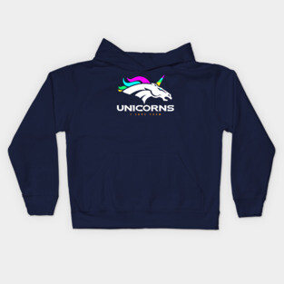 I Love Unicorns Kids Hoodie