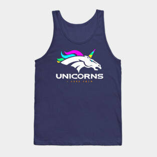 I Love Unicorns Tank Top