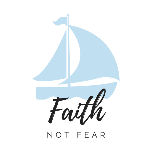 Faith Not Fear (Handwriting) by Beacon of Hope Store