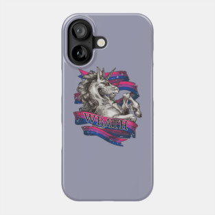 Wrath Unicorn – Bisexual Pride Phone Case