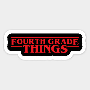 Fourth Grade Things Funny 4th Grade Teacher Student Back To School Magnet