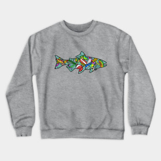 Gone Fishing Crewneck Sweatshirt