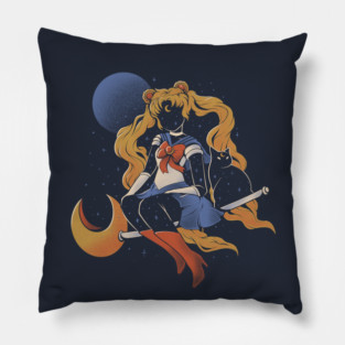 Cosmic Sailor - Cute Geek Anime Gift Pillow