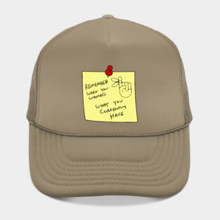 Remember Note Hat