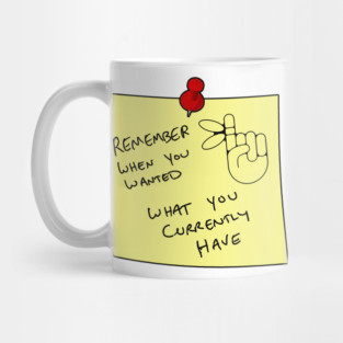 Remember Note Mug