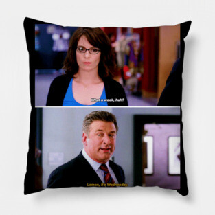 Lemon, it’s Wednesday Pillow