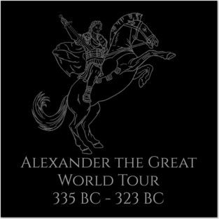 Alexander The Great World Tour Posters and Art