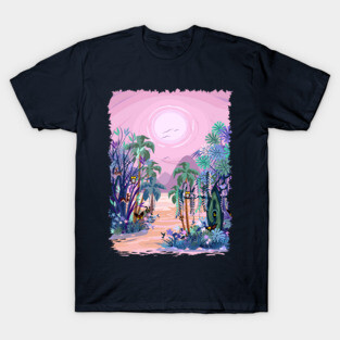 The Eyes of the Enchanted Misty Forest T-Shirt
