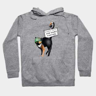 Hydrate, Dear And Fight Fascism Hoodie