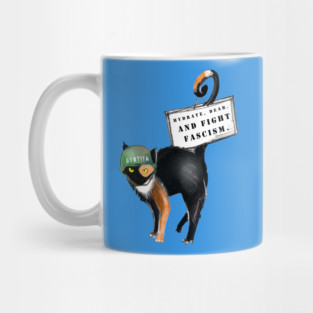 Hydrate, Dear And Fight Fascism Mug