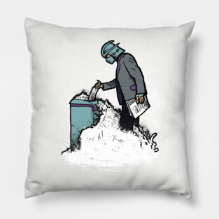 Shredder at work Pillow
