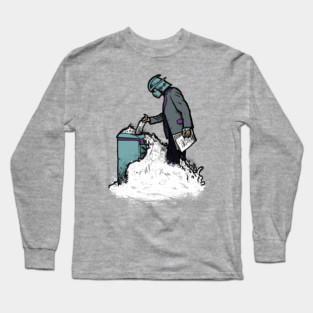 Shredder at work Long Sleeve T-Shirt