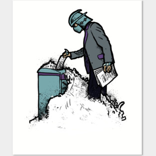 Shredder at work Posters and Art