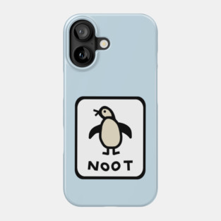 Penguin Self Portrait Phone Case