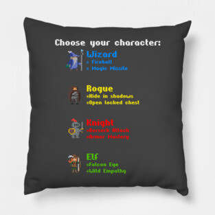 DnD Party Pillow