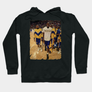 Kevin Garnett on Michigan Wolverines Hoodie