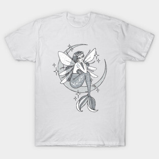Mermaid Moon Fairy T-Shirt