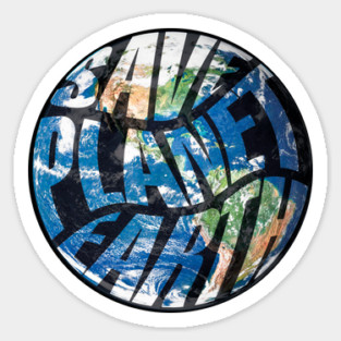 Save Planet Earth (Americas) Sticker