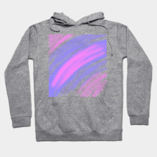 Pink purple watercolor abstract art Hoodie