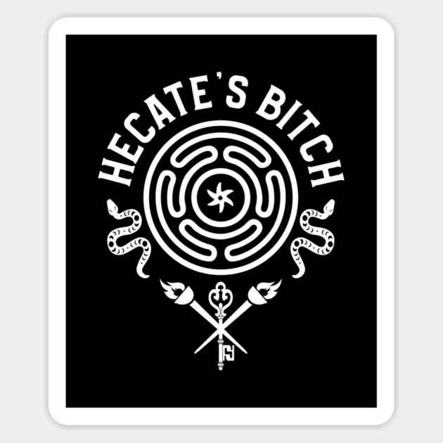 Hecate's Bitch Cheeky Witch® Magnet by Cheeky Witch