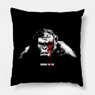 Planet of the Apes: Human Work Pillow