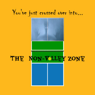 Pickleball Halloween - Non-Volley Zone T-Shirt