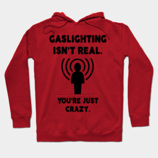 Gaslighting Isn't Real Hoodie