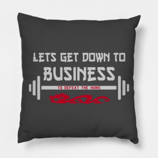 Workout business Pillow
