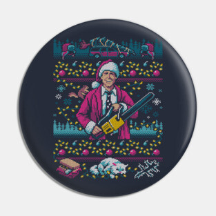 Hap, Hap, Happiest Sweater this Side of the Nuthouse Pin