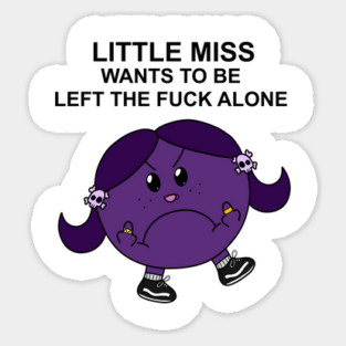Little Miss Attitude. Magnet