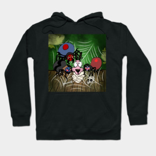 Caught in the Webs (b) Hoodie