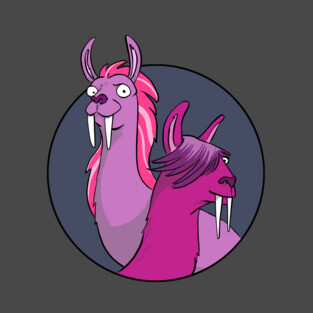 Saber-toothed llama T-Shirt