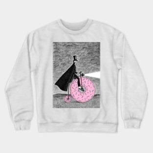 Donut Bicycle Crewneck Sweatshirt