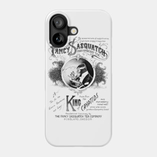 Fancy Sasquatch Marionberry Tea Phone Case